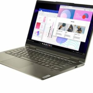 Lenovo - Geek Squad Certified Refurbished Yoga 7i 2-in-1 14" Laptop - Intel Evo Platform Core i5 - 12GB Memory - 512GB SSD - Dark Moss