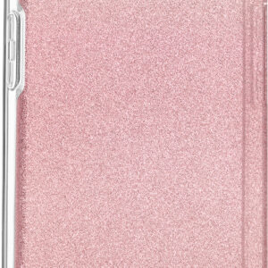 Insignia™ - Hard Shell Case for iPhone 13 - Gradient Rose Gold Glitter