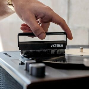 Victrola - Vinyl Record Cleaning Kit - Espresso