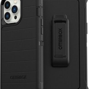 OtterBox - Defender Series Pro Hard Shell for Apple iPhone 13 Pro Max and iPhone 12 Pro Max - Black