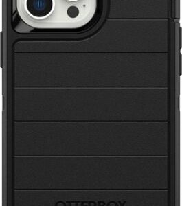 OtterBox - Defender Series Pro Hard Shell for Apple iPhone 13 Pro Max and iPhone 12 Pro Max - Black