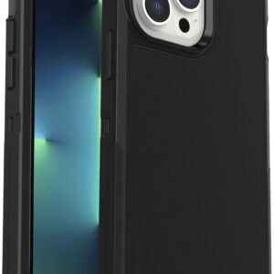 OtterBox - Defender Series Pro XT Hard Shell for Apple iPhone 13 Pro Max and iPhone 12 Pro Max - Black