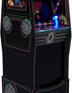 Arcade1Up - Tron Arcade with Stool, Riser, Lit Deck & Lit Marquee