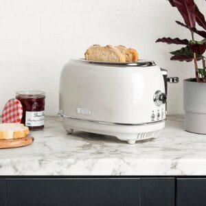 Haden - Heritage 2 Slice Toaster - Ivory