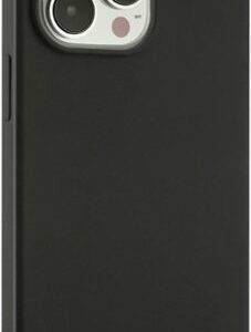 Best Buy essentials™ - Liquid Silicone Case for iPhone 13 Pro - Black