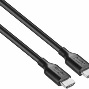 Best Buy essentials™ - 12' 4K Ultra HD HDMI Cable - Black