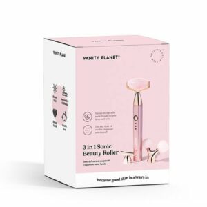 Vanity Planet - 3 in 1 Sonic Beauty Roller - Pink