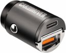 Car and Driver - Nanobit 30W Dual Port Car Charger - Gunmetal