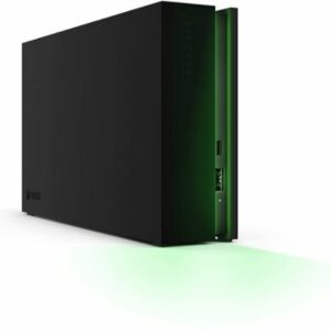 Seagate - Game Drive for Xbox 8TB External USB 3.2 Gen 1 Desktop Hard Drive with Certified Xbox Green LED Lighting - Black