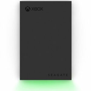 Seagate - Game Drive for Xbox 2TB External USB 3.2 Gen 1 Portable Hard Drive Xbox Certified with Green LED Bar - Black