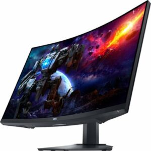 Dell - S3222DGM 32" LED Curved QHD FreeSync Gaming Monitor (DisplayPort, HDMI) - Black