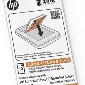 HP - Sprocket 2.3x3.4" Zink Photo Paper (50 Sheets)