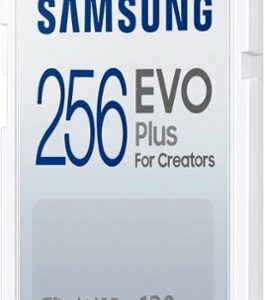 Samsung - EVO Plus 256GB SDHC Full Size Memory Card