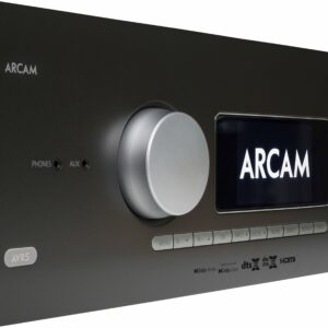 Arcam - AVR5 595W 7.1.4-Ch. With Google Cast 4K Ultra HD HDR Compatible A/V Home Theater Receiver - Gray