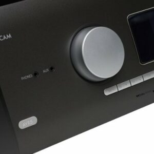 Arcam - AVR5 595W 7.1.4-Ch. With Google Cast 4K Ultra HD HDR Compatible A/V Home Theater Receiver - Gray