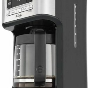 Mr. Coffee - 14-Cup Coffee Maker with Reusable Filter and Advanced Water Filtration - Black