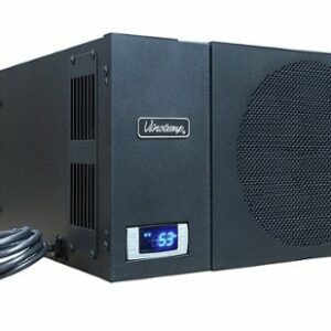 Vinotemp - Wine-Mate 2500HTD Self-Contained Cellar Cooling System - Black