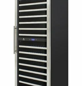 Vinotemp - 155-Bottle Dual Zone Wine Cooler - Silver