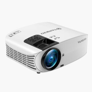 Vankyo - Leisure 510PW 1080P Wireless Projector with Bonus Screen - White