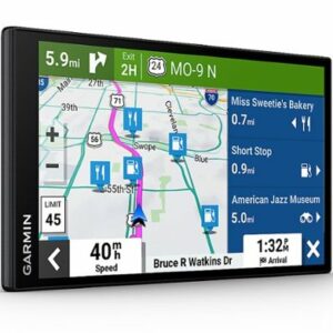 Garmin - DriveSmart 76 7" GPS with Built-In** Bluetooth, Map Updates and Traffic Updates - Black