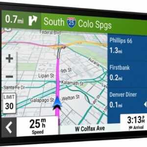 Garmin - DriveSmart 66 6" GPS with Built-In** Bluetooth, Map Updates and Traffic Updates - Black