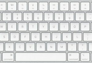 Apple - Magic Keyboard - Silver/White