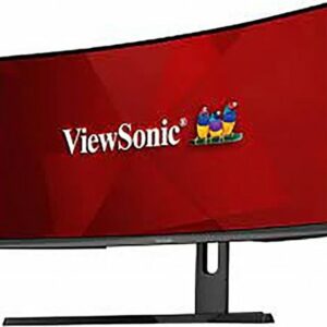 ViewSonic - OMNI VX3418-2KPC 34" LCD Curved FHD Adaptive Sync Gaming Monitor (DisplayPort HDMI) - Black