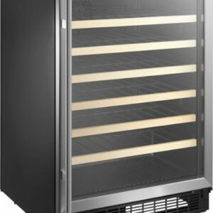 Insignia™ - 61-Bottle Wine Cooler - Stainless Steel