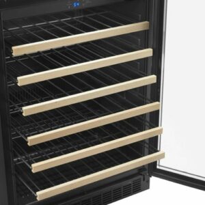 Insignia™ - 61-Bottle Wine Cooler - Stainless Steel