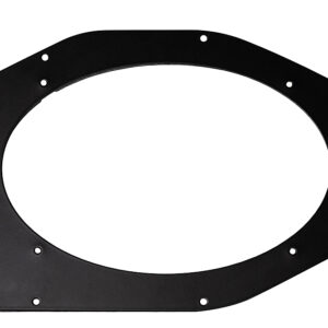 MB Quart - Jeep Wrangler (JL) / Gladiator (JT) Tuned Audio Package: 6x9 Inch Universal Rear Speaker Mounting Kit - Black