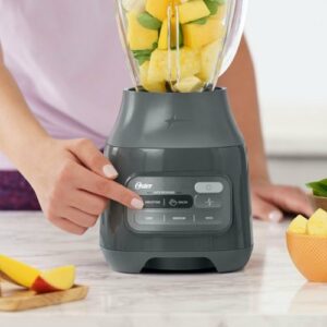 Oster - 2-in-1 Blender System with Blend-n-Go Cup - Gray