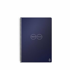 Rocketbook - Core Smart Reusable Notebook Dot-Grid 6" x 8.8" - Midnight Blue