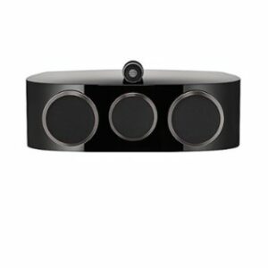 Bowers & Wilkins - 800 Series Diamond 1" Diamond Tweeter, 5" Midrange, Dual 6.5" Woofer Center Channel Speaker (each) - Gloss Black