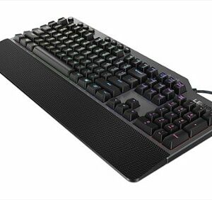 Lenovo - Legion K500 Full-size Wired RGB Mechanical Gaming Keyboard - Black