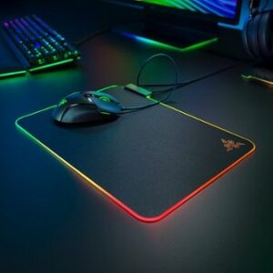 Razer - Firefly V2 Hard Surface Gaming Mouse Pad with Chroma RGB Lighting - Black