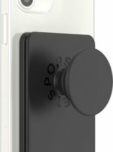 PopSockets - MagSafe PopWallet+ Cell Phone Wallet & Grip - Black