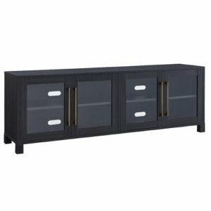 Camden&Wells - Quincy TV Stand for TVs up to 75" - Charcoal Gray