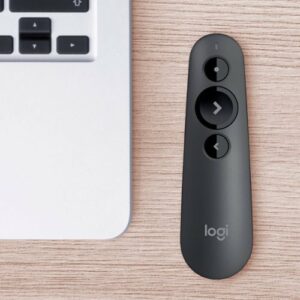 Logitech - R500s Presenter Bluetooth and USB Remote Control - Graphite