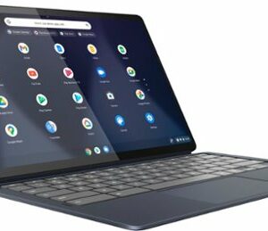 Lenovo - IdeaPad Duet 5 Chromebook - 13.3" OLED 1920x1080 Touch 2in1 Tablet - Snapdragon 7cG2 - 8GB - 128GB eMMC - with Keyboard - Abyss Blue