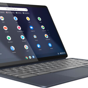 Lenovo - IdeaPad Duet 5 Chromebook - 13.3" OLED 1920x1080 Touch 2in1 Tablet - Snapdragon 7cG2 - 8GB - 128GB eMMC - with Keyboard - Abyss Blue