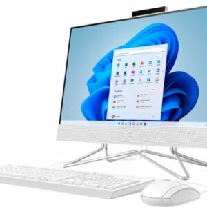 HP - 21.5" All-In-One - Intel Celeron - 4GB Memory - 128GB SSD - Snow White