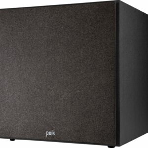 Polk Audio - Monitor XT12 12" 100W Class A/B Amplifier Subwoofer - Midnight Black