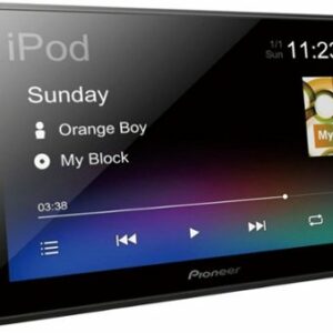 Pioneer - 6.8" Bluetooth Digital Media Receiver - Black