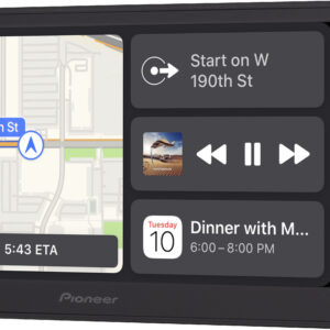 Pioneer - 6.8" Android Auto™ and Apple CarPlay® Bluetooth® Digital Media (DM) Receiver - Black