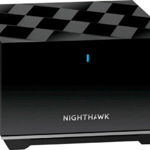 NETGEAR - Nighthawk AX3600 Tri-Band Mesh Wi-Fi 6 Satellite - Black