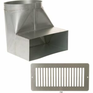 GE - Range Hood Recirculation Kit for Custom Insert - Silver