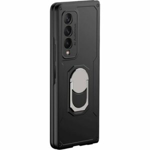 SaharaCase - Kickstand Series Case for Samsung Galaxy Z Fold3 - Black