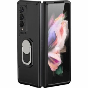 SaharaCase - Kickstand Series Case for Samsung Galaxy Z Fold3 - Black