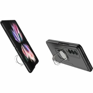 SaharaCase - Kickstand Series Case for Samsung Galaxy Z Fold3 - Black