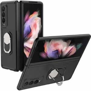 SaharaCase - Kickstand Series Case for Samsung Galaxy Z Fold3 - Black